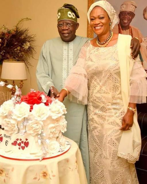 Senator Oluremi Tinubu and the family 