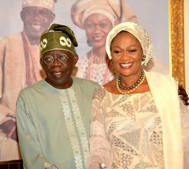 Senator Oluremi Tinubu and the family