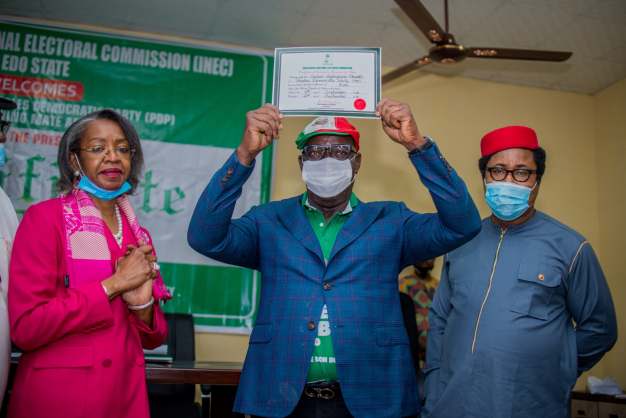 EDO STATE: AA, APP Sue INEC, Obaseki, Demand Fresh Election 1 AA and APP Edo Governorship Candidates