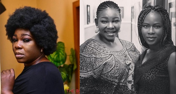 Ada Ameh and her late daughter