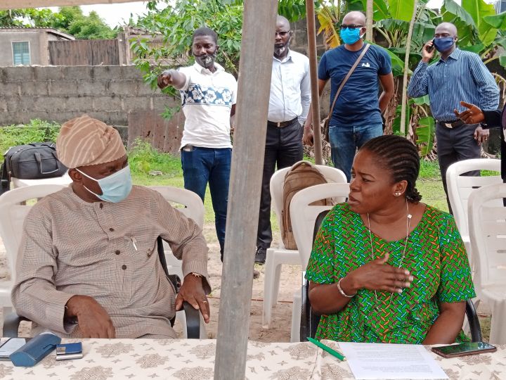 Lagos Government set to establish Fish Processing Centre and off-take from Farm Clusters 1 Lagos State Acting Commissioner for Agriculture, Ms. Abisola Olusanya at the Quarterly Forum for Fish and Crop Farmers at the Odogunyan Fish Farm Estate