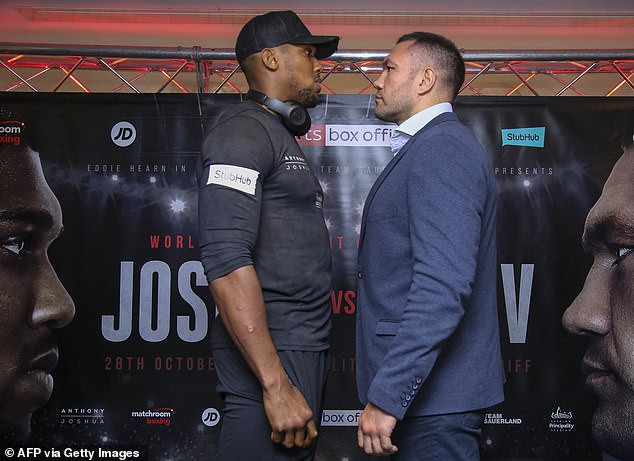 Anthony Joshua and Kubrat Pulev 