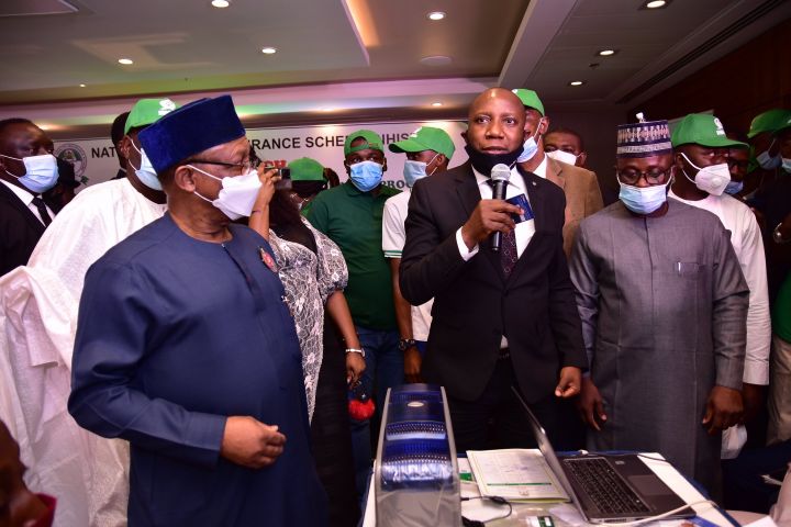 Minister Health Flags-Off The Individual &Amp; Family Social Health Insurance Programme 1 Flag-Off