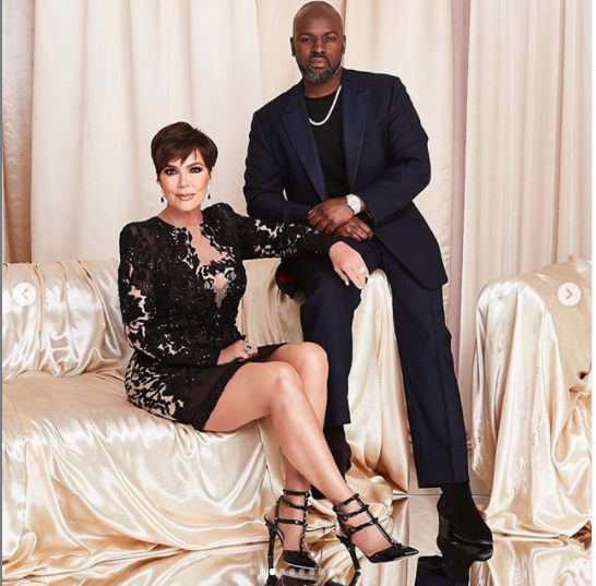 Kris Jenner and Corey Gamble