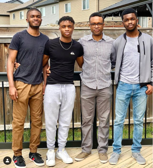 Omoni Oboli's sons and husband