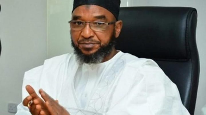 Acting INEC Chairman Swears In New REC 1 Retired Air Vice Marshal, Ahmed Mu'azu