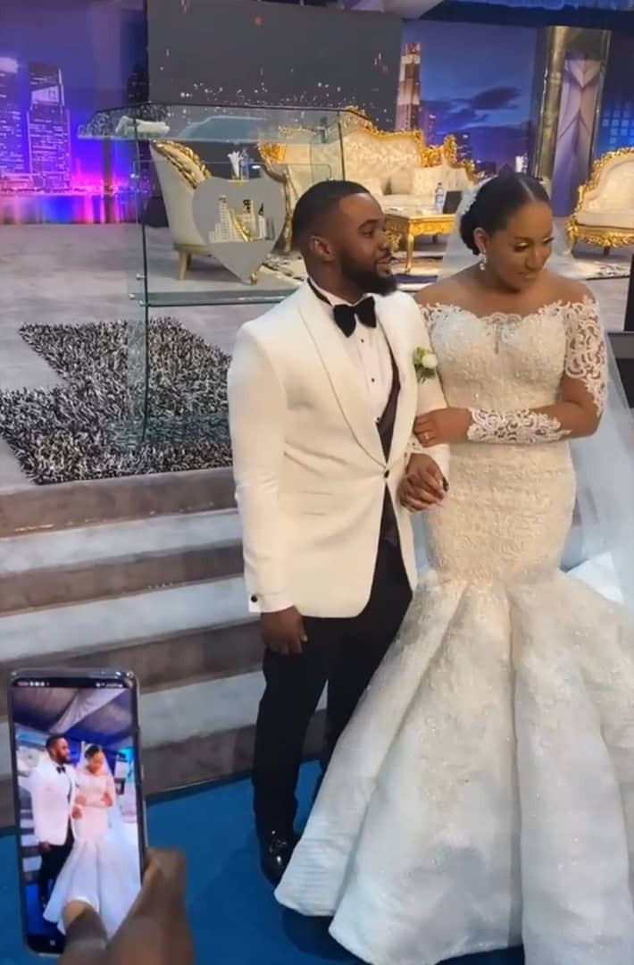 Williams Uchemba and his wife