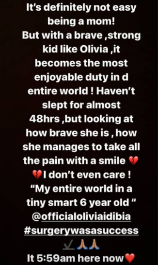 2baba and Annie Idibia with their daughter, Olivia Idibia