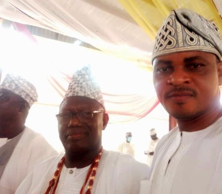 From right - Omooba Adedeji Babington-Ashaye and Hon (Chief) Seye Sonuga, former member of the Ogun State House of Assembly