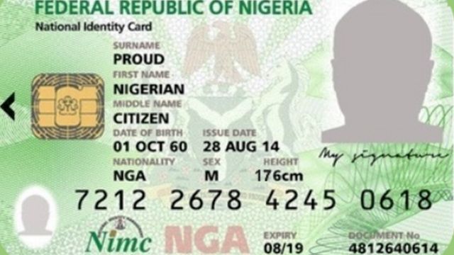 NIMC National Identity Number Enrolment for Nigerians in Diaspora 1 Nigeria_NIMC_National_Identity_Card_Sample