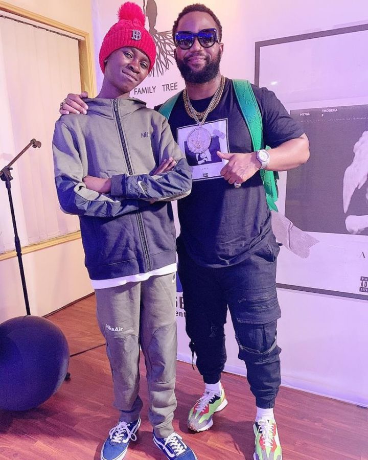 Cassper Nyovest and Mzwandile