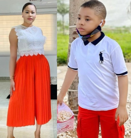 Precious and Femi Fani-Kayode’s son