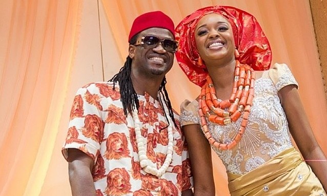 Paul Okoye and his wife