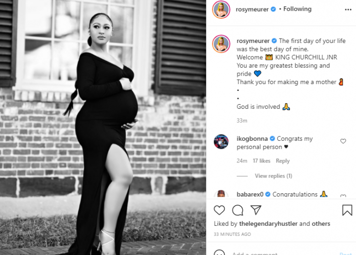 The First Day Of My Son’s Life Was The Best Day Of Mine – Rosy Meurer 2 Rosy Meurer