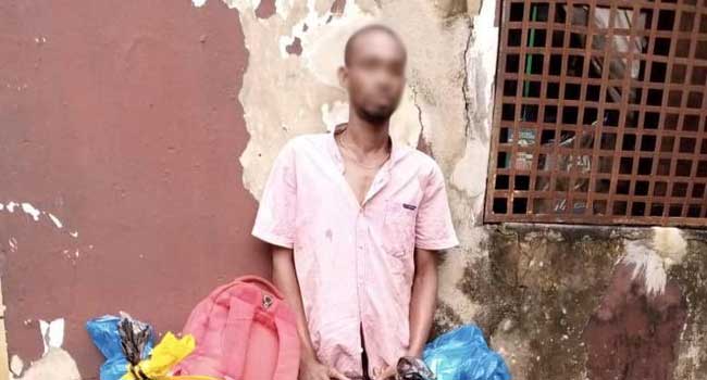 Notorious Drug Dealing Suspect Caught by NDLEA in Abia State 1 Abia-suspect