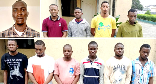 Port Harcourt Court Sentences 11 Internet Fraudsters to Jail 2 Fraudsters