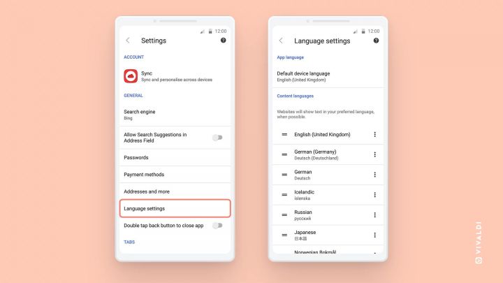 Vivaldi 3.8 Banishes Annoying Cookie Messages on Desktop and Mobile 3 Language Setting