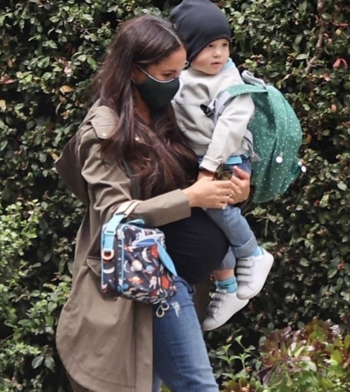 Meghan Markle Pictured Taking Her Son To School 2 Meghan Markle