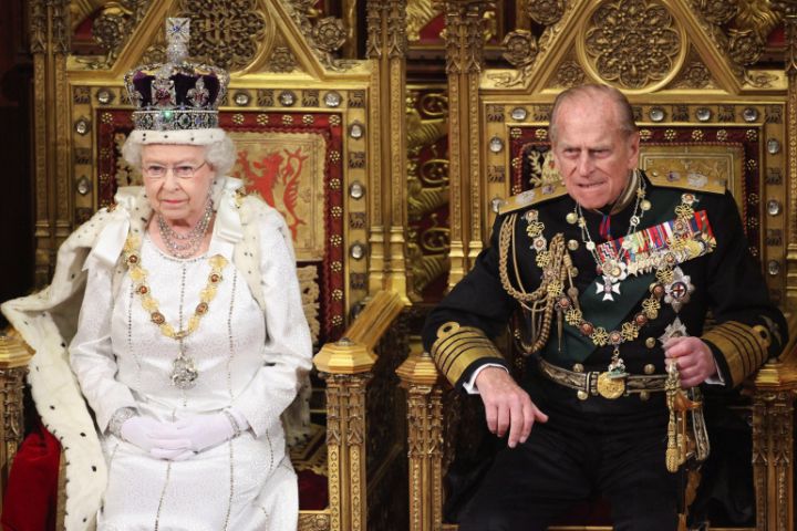 Prince Philip and Queen Elizabeth II