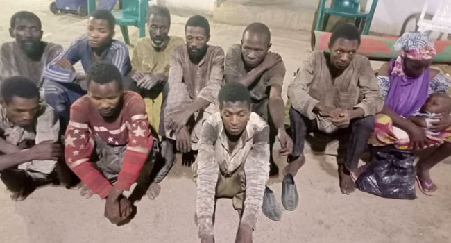 Several Kidnapped Rescued in Kaduna State 1 Rescued victims