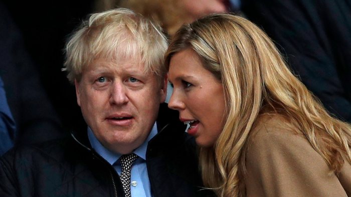 Boris Johnson and Carrie Symonds