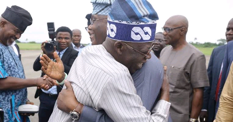 Former Vice President, Atiku Abubakar Meets With Former Lagos Governor, Bola Tinubu