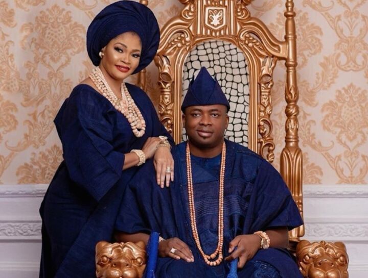 Oba Saheed Elegushi and Olori Hadiza