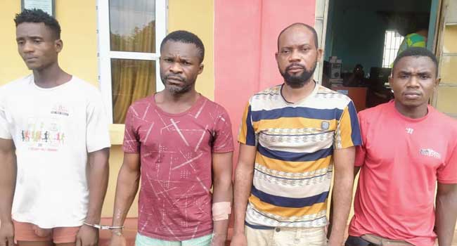 Four Suspects Arrested For Hijacking Trailer Load Of Flour 1 Suspects