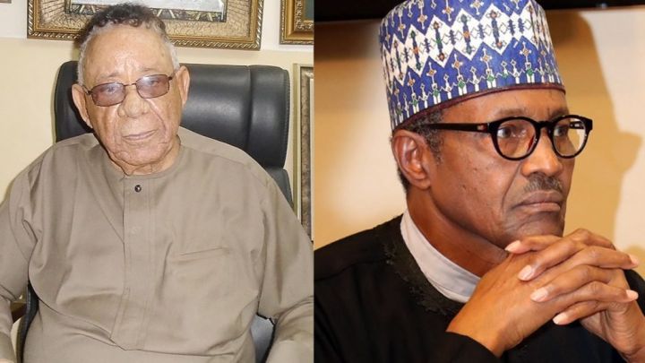 Robert Clarke and Muhammadu Buhari