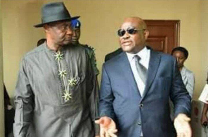 Senator Magnus Abe and Governor Nyesom Wike