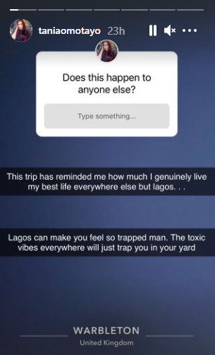 I Live My Best Life Away From Lagos – Tania Omotayo 2 Tania Omotayo