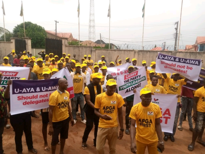 APGA Youths Protest