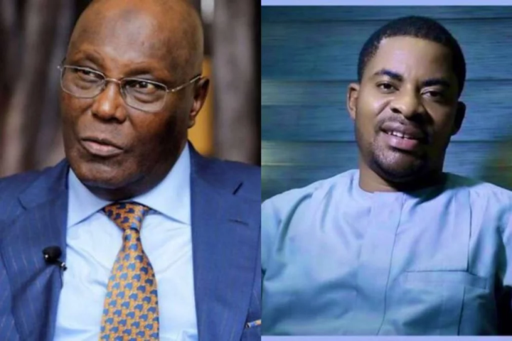 Atiku Abubakar and Deji Adeyanju