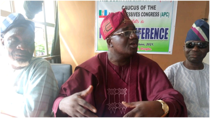 Osun APC: We Are Not A Splinter Group — Osun Progressive ‘TOP’ Fire Back 1 The Osun Progressives (TOP), a caucus of All Progressives Congress, APC