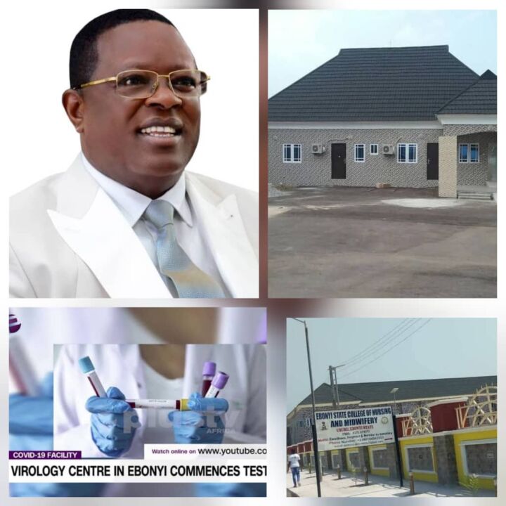 Umahi and his magic wand - Construction - Equipping of Virology Centre