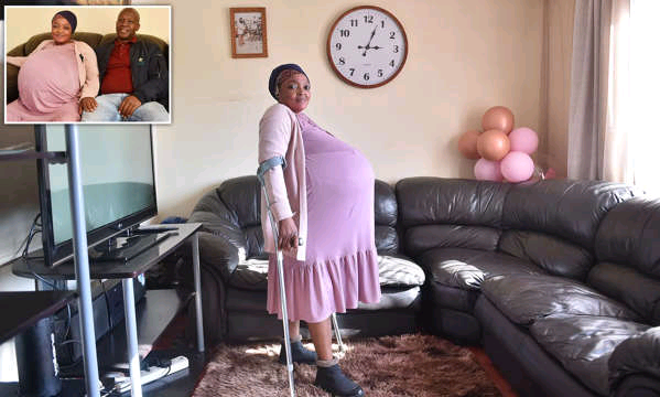 Woman Who Gave Birth To Ten Babies In South Africa Solicit For Funds 3 Woman who gave birth to ten babies