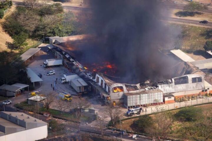 Explosion in South Africa