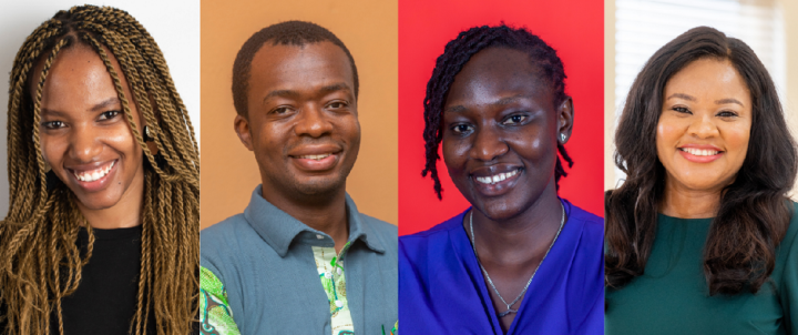Africa Prize: Nigerian Innovator, Faith Adesemowo Makes It To Engineering Innovation Finals 1 Indira Tsengiwe; Noël N’guessan; Juka Fatou Darboe, and Faith Adesemowo
