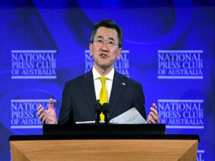 Japan's ambassador to Australia Shingo Yamagami