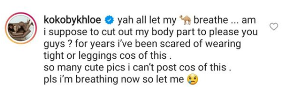 I Overcame My Cameltoe Fears With That Photo – Khloe 2 Khloe