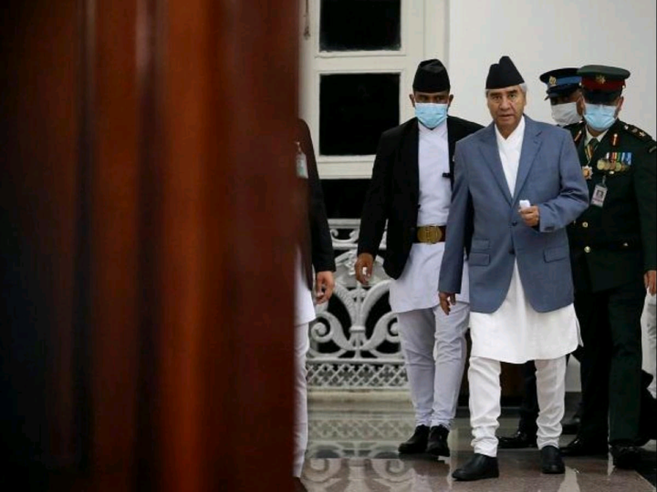 Newly appointed Nepal Prime Minister Sher Bahadur Deuba