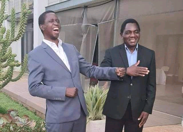 Zambia: President Lungu, Hichilema Meet After Opposition Leader’s Victory 1 Edgar Lungu and Hakainde Hichilema