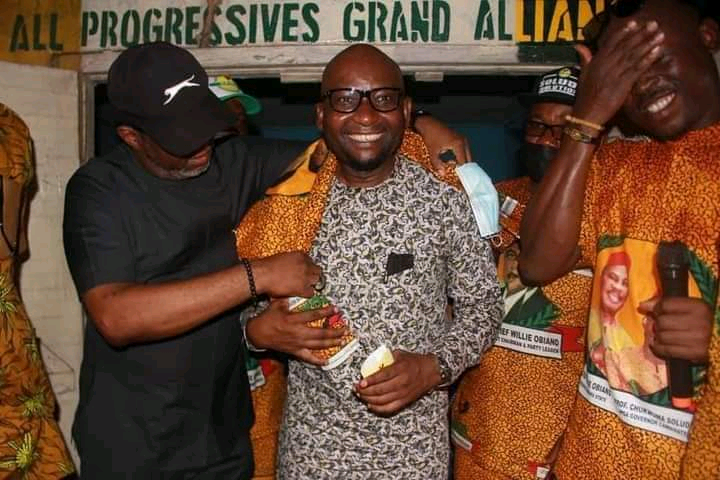 Anambra Election: YPP Guber Candidate, Sen Ubah Loses Close Ally To APGA 1 Chima Obi Ngonadi