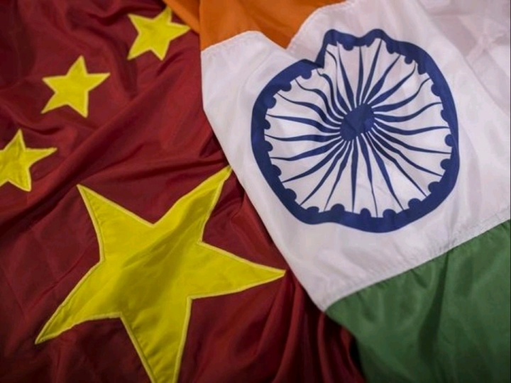 India China Flag
