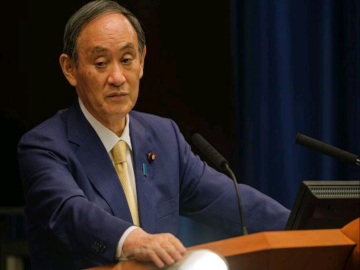 Japan's Vaccination Minister Announces Candidacy To Succeed PM 1 Japanese Prime Minister Yoshihide Suga