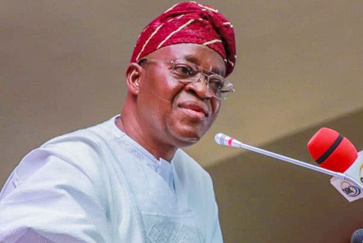 Osun State Governor Adegboyega Oyetola