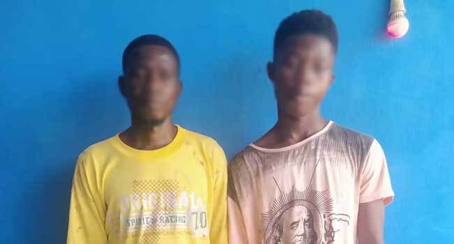 Police Apprehends Alleged Kidnappers While Collecting Randsom In Ogun 1 Kidnap-Suspects