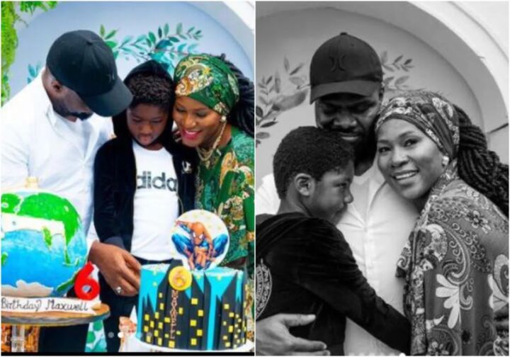 Stephanie Okereke Linus and family