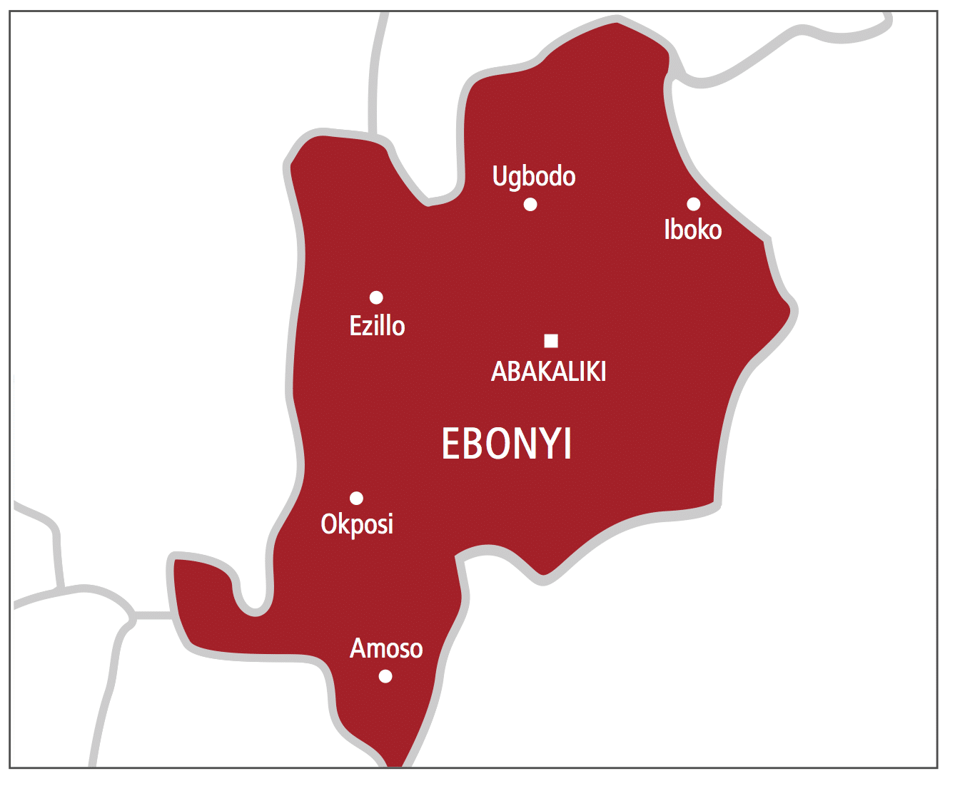Ebonyi Map