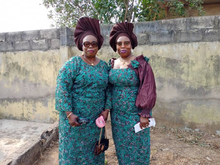 Barr Toyin Oluwole-Akande and Chief (Mrs) Atinuke Oluwole-Achioya